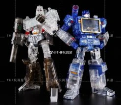 THF Toy House Factory Soundwave MP-13 Clear Version (/w Laserbeak + Buzzsaw) -model store aba54d50bf