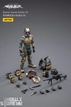 JoyToy Source 1/18 Spartan Squad Soldiers Set Of 3 -model store abc43031eb