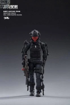 JoyToy Source 1/18 Hardcore Coldplay Skeleton Forces Hell Grim Reaper & Selena Set Of 4 -model store ac80fbdc4b