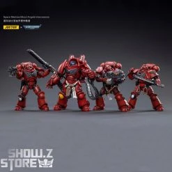 JoyToy Source 1/18 Warhammer 40K Blood Angels Intercessors Squad Set Of 4