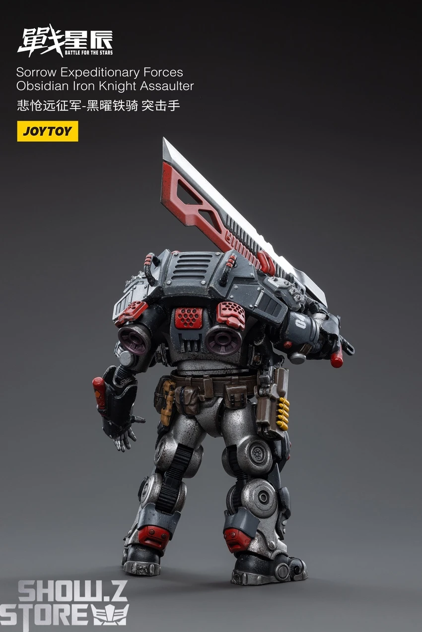 JoyToy Source 1/18 Sorrow Expeditionary Forces Obsidian Iron Knight Assaulter 8 JoyToy Source 1/18 Sorrow Expeditionary Forces Obsidian Iron Knight Assaulter - Image 6