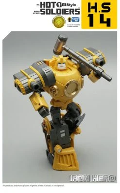 Mech Planet Hot Soldiers HS14 Iron Hero Bumblebee Hearts Of Steel -model store ae1a66079a