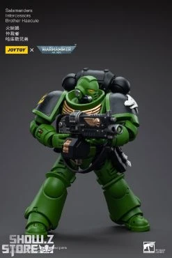 JoyToy Source 1/18 Warhammer 40K Salamanders Intercessors Brother Haecule 13 JoyToy Source 1/18 Warhammer 40K Salamanders Intercessors Brother Haecule -model store ae967ec95f