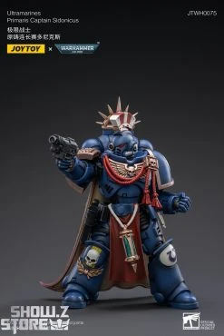 JoyToy Source 1/18 Warhammer 40K Ultramarines Primaris Captain Sidonicus -model store ae98e4ded7