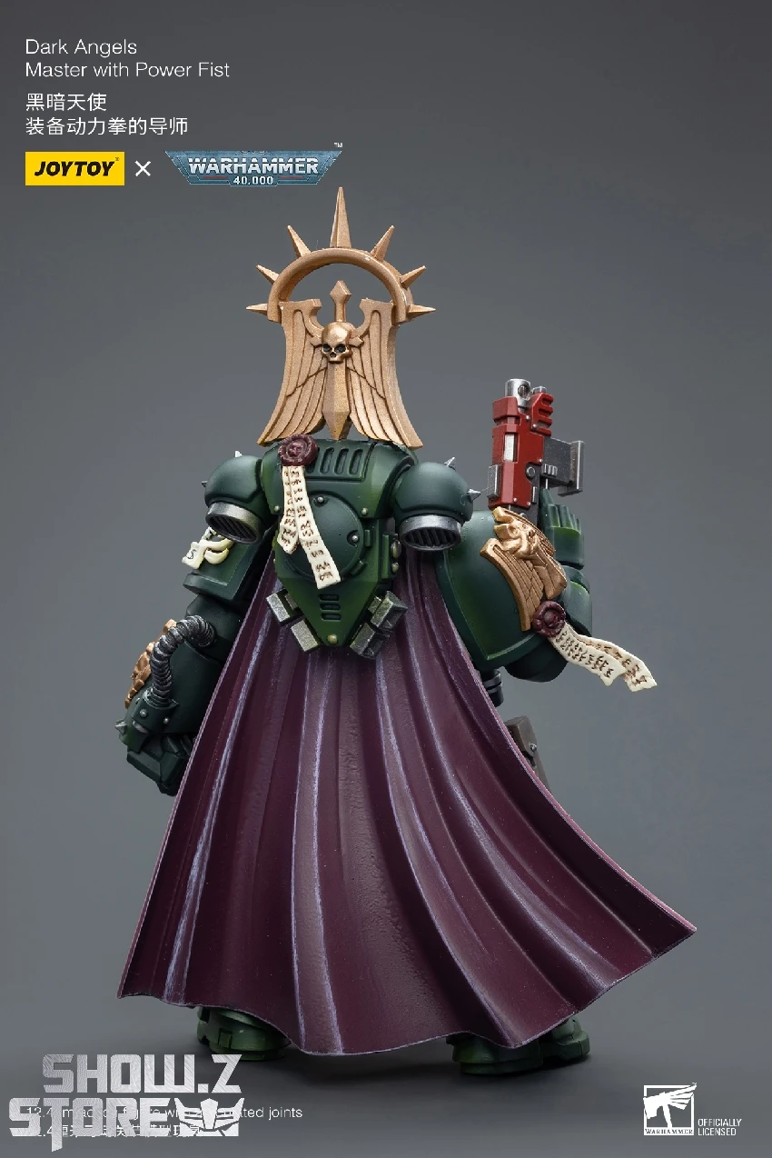 JoyToy Source 1/18 Warhammer 40K Dark Angels Master With Power Fist 6 JoyToy Source 1/18 Warhammer 40K Dark Angels Master With Power Fist - Image 4