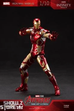 ZT Toys Marvel Licensed 1/10 Iron Man Mark 43 -model store af1742655d