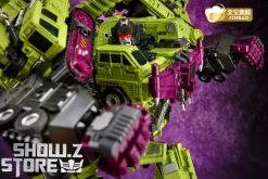 Jinbao DF03 Builder.D Devastator Green Version Set Of 6 Oversized Version -model store af46f9973f