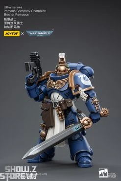 JoyToy Source 1/18 Warhammer 40K Ultramarines Primaris Company Champion Brother Parnaeus -model store af7b8e1ca3