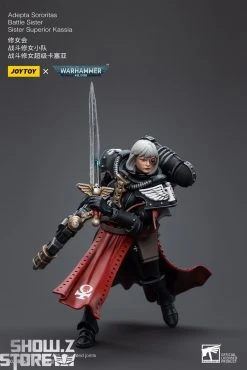 JoyToy Source 1/18 Warhammer 40K Adepta Sororitas Battle Sister Sister Superior Kassia -model store b0db19cb01