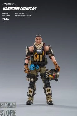 JoyToy Source 1/18 Hardcore Coldplay Hell Skull Paratrooper Squad Set Of 3 -model store b307524da7