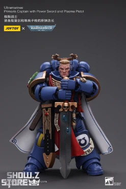JoyToy Source 1/18 Warhammer 40K Ultramarines Primaris Captain -model store b3168417ba