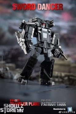 Dr.Wu Sword Dancer Slamdance DW-E07B Traveler Plane Raindance & DW-E08B Patriot Tank Grandslam Set Of 2 Black Version 18 Dr.Wu Sword Dancer Slamdance DW-E07B Traveler Plane Raindance & DW-E08B Patriot Tank Grandslam Set Of 2 Black Version -model store b333289a12