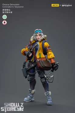 JoyToy Source 1/18 Infinity Lcebreaker's Harpooner Oktavia Grimsdottir -model store b340e85dd7