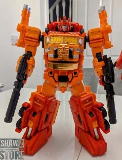 FansHobby MB-06D Power Baser Optimus Prime & MB-11D God Armor God Bomber Orange Version Set Of 2 -model store b3a0dc2b4e