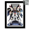 ChenFu Studio GAT-X105+AQM/E-X01 Aile Strike Gundam 3D Wall Art Decoration Picture -model store b491eec354