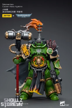 JoyToy Source 1/18 Warhammer 40K Salamanders Captain Adrax Agaton -model store b492f68e37