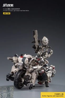 JoyToy Source 1/18 X-HLA01 Hurricane Light Assault Dual Mode Mecha White -model store b4b84e770e
