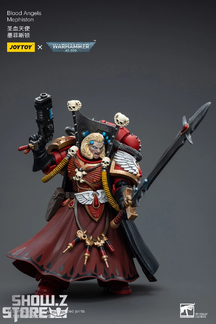 JoyToy Source 1/18 Warhammer 40K Blood Angels Mephiston 9 JoyToy Source 1/18 Warhammer 40K Blood Angels Mephiston - Image 7