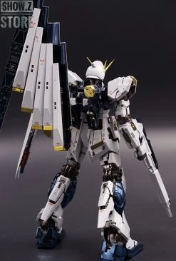 [SZ Custom] Bandai Custom MG 1/100 RX-93 Nu Gundam Ver.Ka W/ Custom Electroplated Chrome Painting -model store b5bff5fefd