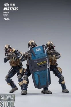 JoyToy Source 1/18 War Stars Starhawk 8th Army Indigo Fleet Set Of 3 -model store b639272300