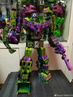 Toyworld TW TW-C07A TWC07A Constructor Devastator Cel Cell Shaded Deluxe Version Set Of 6 -model store b69357f97b
