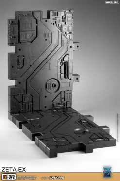 Zeta Toys Zeta-EX Display Base (Orange & Black) -model store b7b748e5c3