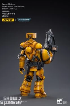 JoyToy Source 1/18 Warhammer 40K Imperial Fists Intercessors Brother Marine 02 11 JoyToy Source 1/18 Warhammer 40K Imperial Fists Intercessors Brother Marine 02 -model store b865f5b192