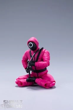 Red Suit 1/18 Red Clothes Man Circular, Triangle & Square Set Of 3 -model store b92d079af7