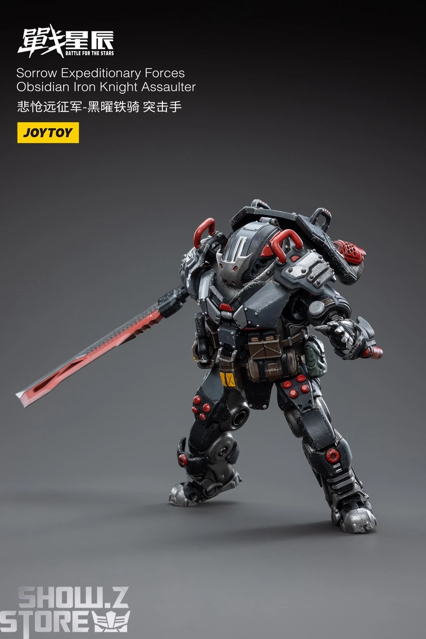 JoyToy Source 1/18 Sorrow Expeditionary Forces Obsidian Iron Knight Assaulter 6 JoyToy Source 1/18 Sorrow Expeditionary Forces Obsidian Iron Knight Assaulter - Image 4