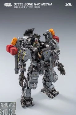 JoyToy Source 1/25 H05 Steel Bone Heavy Firepower Mecha W/ Pilot Gray Version -model store b94f7adeb6