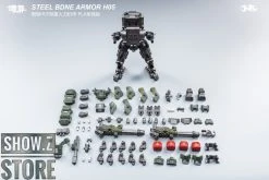 JoyToy Source 1/25 H05 Steel Bone Attack Mecha Military Green Color W/ Pilot -model store b99e9f1733