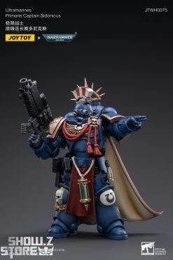 JoyToy Source 1/18 Warhammer 40K Ultramarines Primaris Captain Sidonicus -model store b9f0f4a38c