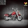 Lepin/Jack 91025 Harley-Davidson Motorcycle Fat Boy 2 Lepin/Jack 91025 Harley-Davidson Motorcycle Fat Boy -model store bbdb262601