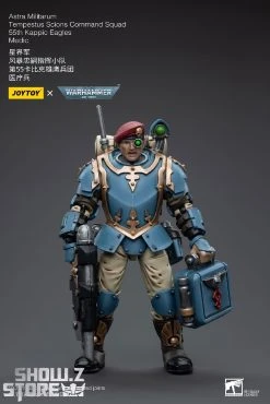 JoyToy Source 1/18 Warhammer 40K Astra Militarum Tempestus Scions Command Squad 55th Kappic Eagles Medic -model store bd13d2b6d5