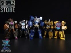 Zeta Toys ZA-07 Bruticon Bruticus Metallic Edition Full Set Of 5 -model store bd7c5405fa