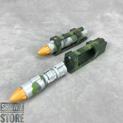 VISUAL Head Sculpt & Missiles Upgrade Kit For TFC STC-01B Supreme Tactical Commander Jungle Version -model store bdaa271604