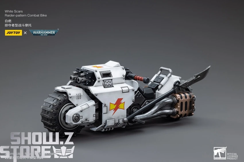 JoyToy Source 1/18 Warhammer 40K White Scars Raider-pattern Combat Bike 12 JoyToy Source 1/18 Warhammer 40K White Scars Raider-pattern Combat Bike - Image 10