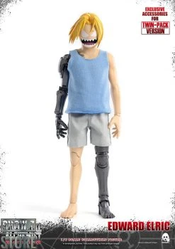 ThreeZero Toys 1/6 Fullmetal Alchemist: Brotherhood Edward & Alphonse Elric Twin-Pack -model store bec9abc87c