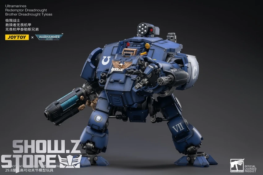 JoyToy Source 1/18 Warhammer 40K Ultramarines Redemptor Dreadnought Brother Tyleas 10 JoyToy Source 1/18 Warhammer 40K Ultramarines Redemptor Dreadnought Brother Tyleas - Image 8
