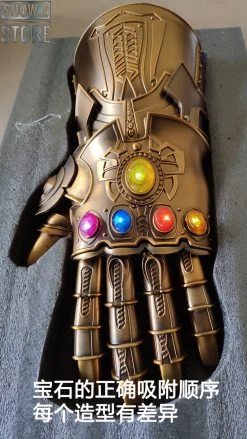 HCMY 1:1 The Infinity Gauntlet Wearable W/ Removable LED Infinity Stones -model store c060212e4c