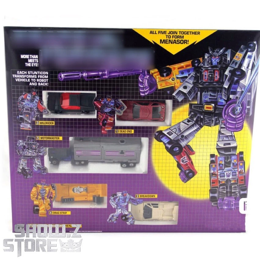 4th Party Transformers G1 Menasor Combiner Set Of 5 3 4th Party Transformers G1 Menasor Combiner Set Of 5