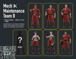 JoyToy Source 1/18 Mech Maintenance Team B Set Of 6 -model store c1c3c59cc1 1