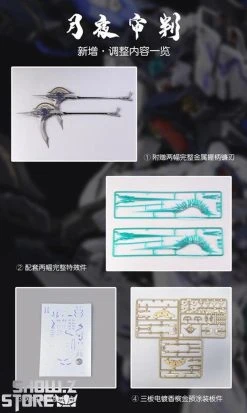 Zero_G Studio 1/100 MG Judge Gundam Model Kit Blue Version -model store c24b737ef8