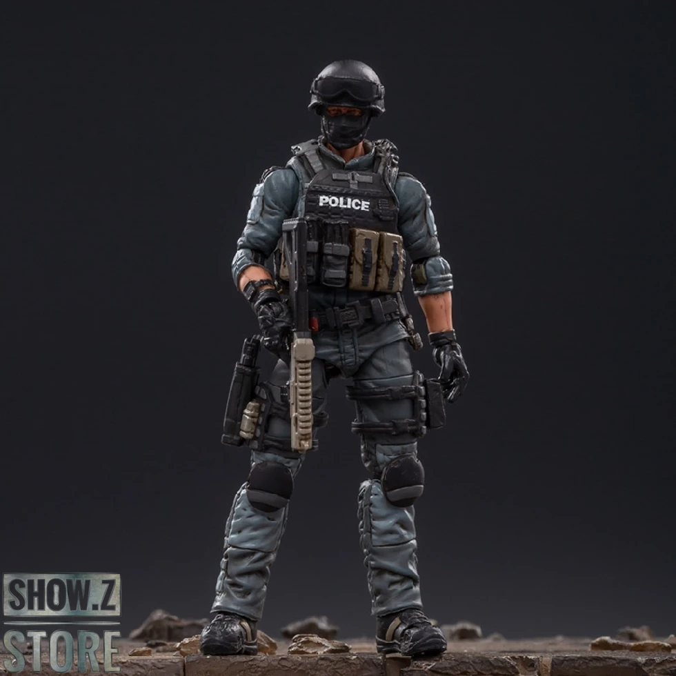 JoyToy Source 1/18 City Police Riot Team Set Of 5 6 JoyToy Source 1/18 City Police Riot Team Set Of 5 - Image 4