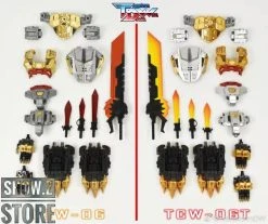 Transform Dream Wave TCW-06T POTP Volcanicus Upgrade Kit Metallic Version -model store c30f723f9d