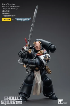 JoyToy Source 1/18 Warhammer 40K Black Templars Emperor's Champion Bayard's Revenge 19 JoyToy Source 1/18 Warhammer 40K Black Templars Emperor's Champion Bayard's Revenge -model store c43adadbd1