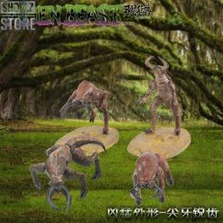 Rihio Multiabyss Alien Beast Series 1/60 Set Of 4 Figures W/ 2 Bases -model store c48c2cec69