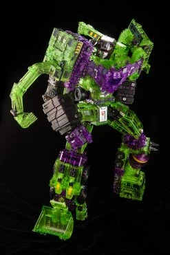 Toyworld TW-C07C Constructor Devastator Clear Version Full Set Of 6 Figures TW-07C Clear Constructor -model store c4ebed130b