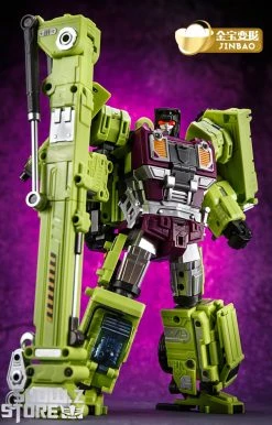 Jinbao DF03 Builder.D Devastator Green Version Set Of 6 Oversized Version -model store c550d00891