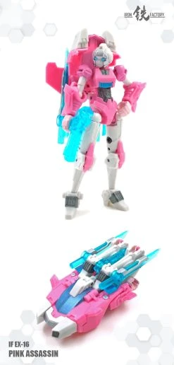 IronFactory IF-EX16 Pink Assassin Arcee -model store c6a1d779d8